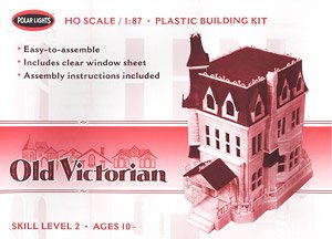 (HO) Old Victorian House (Building Kit) (Model Train)