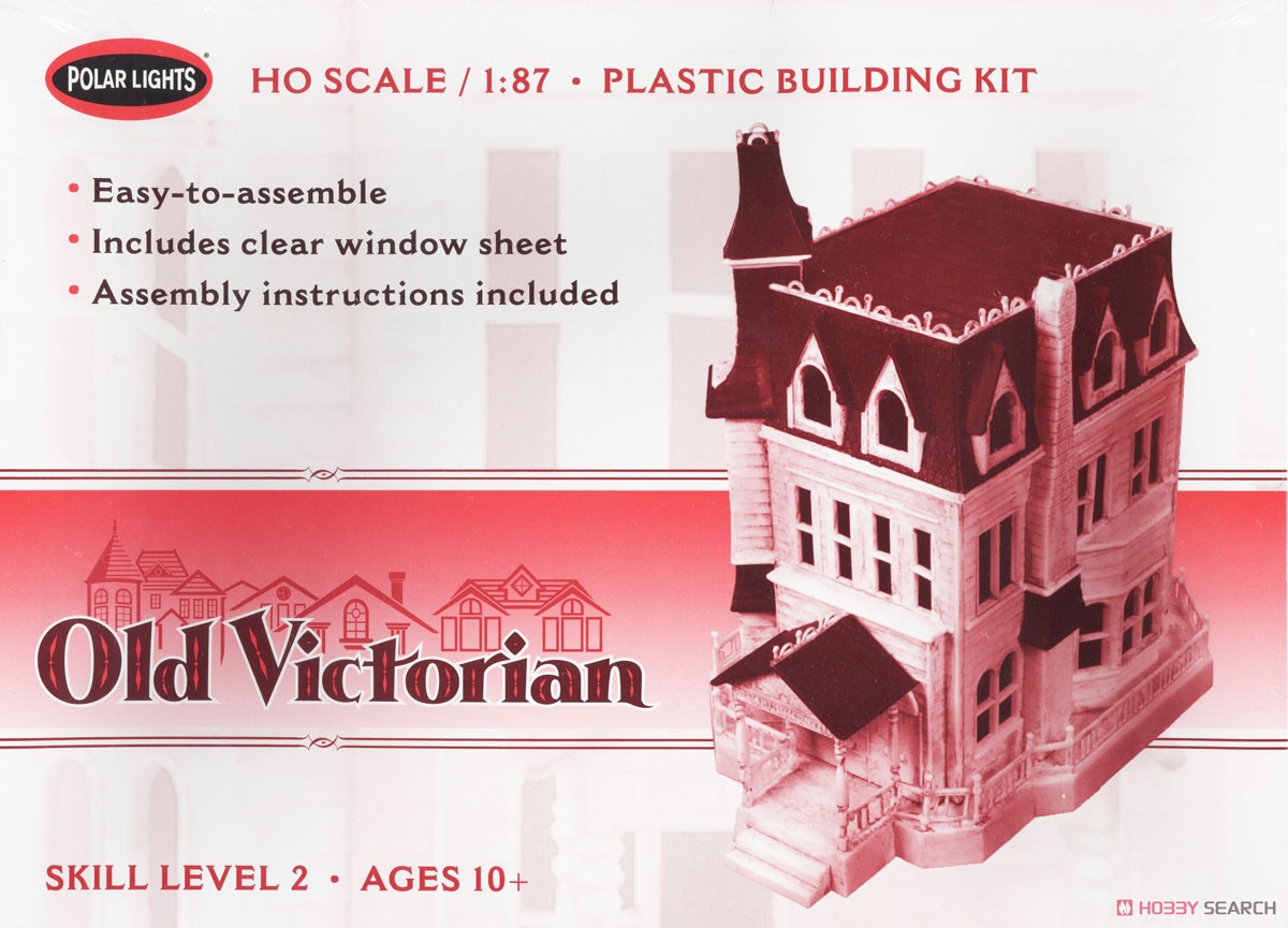(HO) オールド ビクトリアン ハウス (組み立てキット) (鉄道模型) パッケージ1