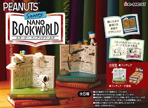 Snoopy Nano Book World (Set of 6) (Anime Toy)