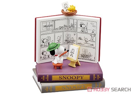 Snoopy Nano Book World (Set of 6) (Anime Toy) Item picture5