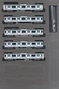 J.R. Commuter Train Series E501 (Joban Line) Standard Set (Basic 5-Car Set) (Model Train)