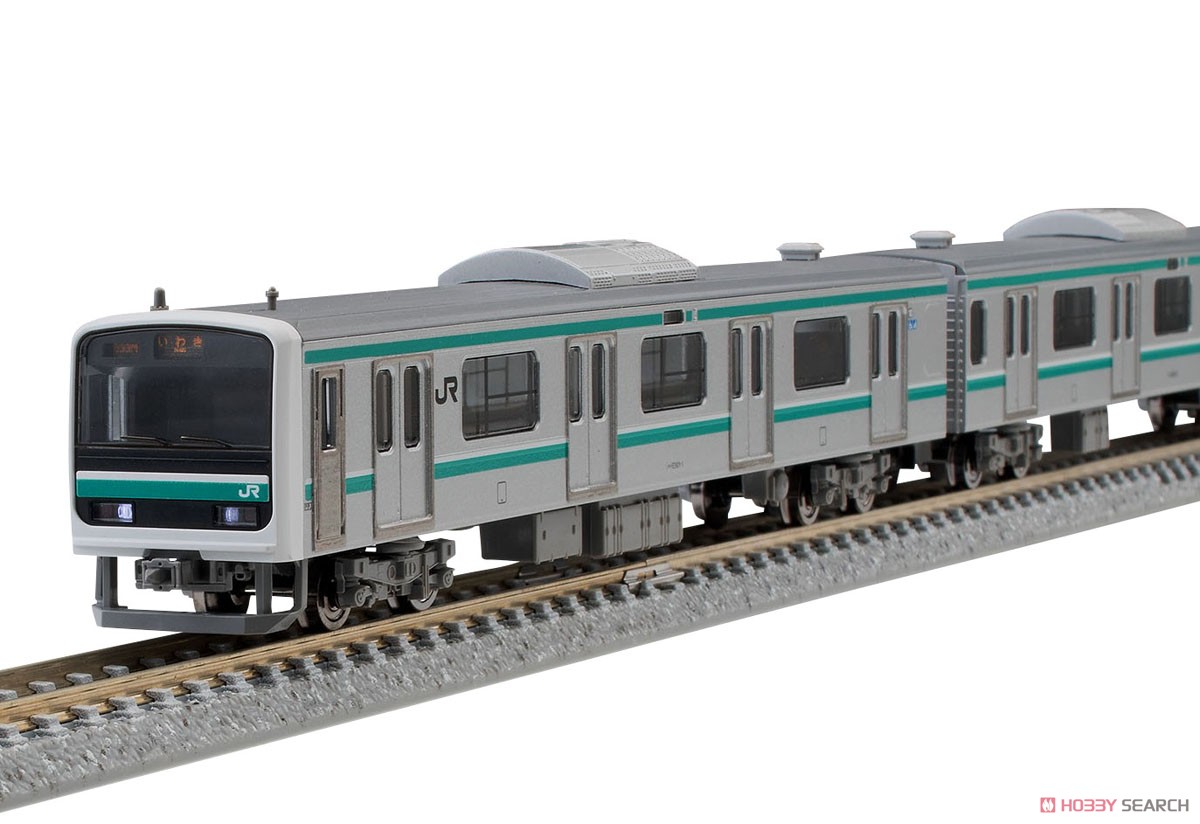 JR E501系 通勤電車 (常磐線) 基本セット (基本・5両セット) (鉄道模型) 商品画像10