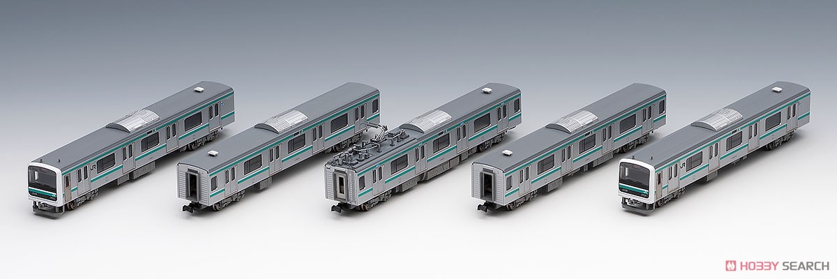 JR E501系 通勤電車 (常磐線) 基本セット (基本・5両セット) (鉄道模型) 商品画像11