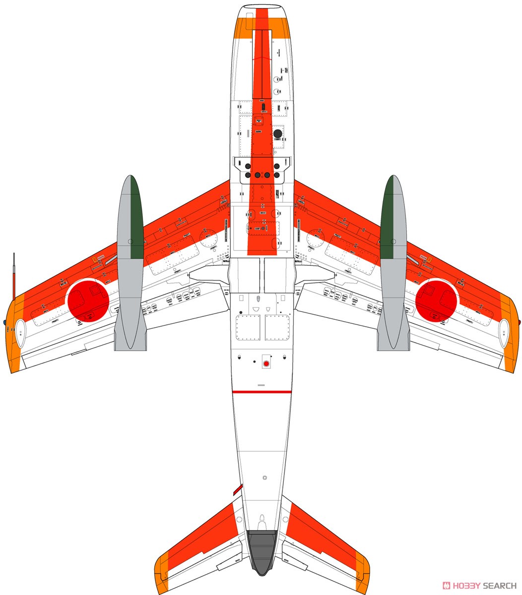 航空自衛隊 T-1Aジェット 練習機 (プラモデル) その他の画像4