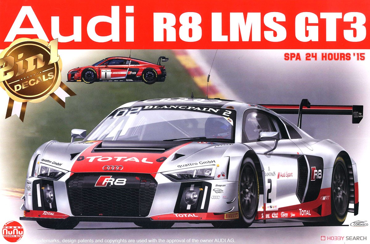 1/24 レーシングシリーズ アウディ R8 LMS GT3 (プラモデル) パッケージ1