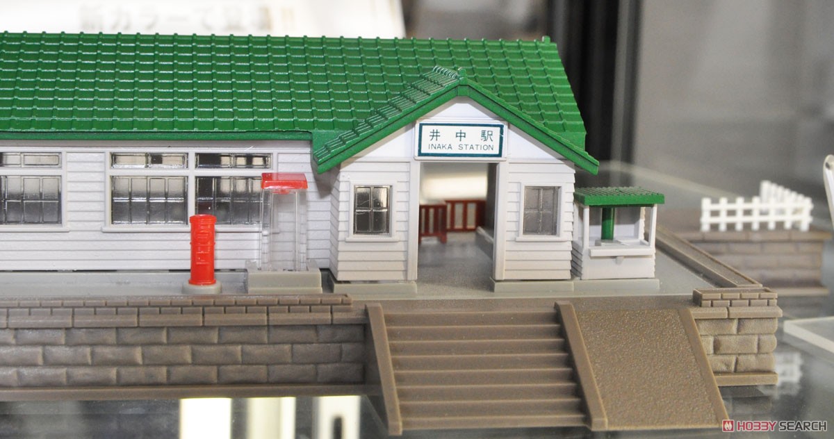 木造駅舎セット (グリーン) (鉄道模型) その他の画像3