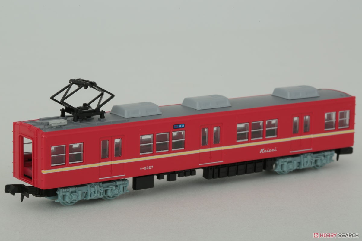 The Railway Collection Keisei Type 3300 Renewaled Car (Old Color Fire Orange) 3328 Formation (6-Car Set) (Model Train) Item picture3