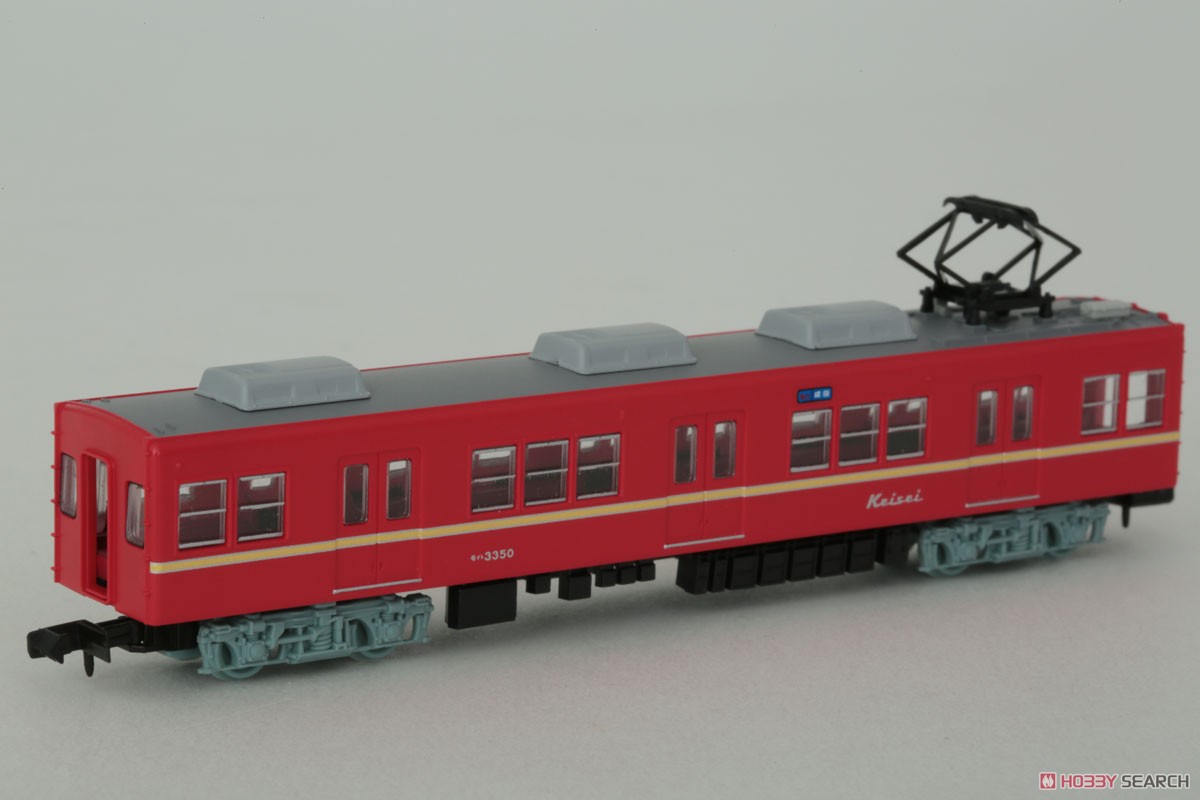 The Railway Collection Keisei Type 3300 Renewaled Car (Old Color Fire Orange) 3328 Formation (6-Car Set) (Model Train) Item picture6