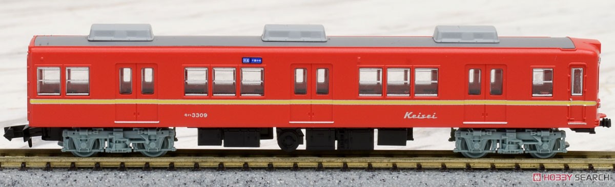鉄道コレクション 京成電鉄 3300形 更新車 (旧塗装ファイヤーオレンジ) 3312編成 (4両セット) (鉄道模型) 商品画像11