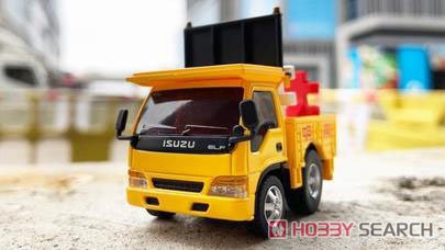 TinyQ いすゞ Nシリーズ 1993 道路工事用トラック (玩具) その他の画像1