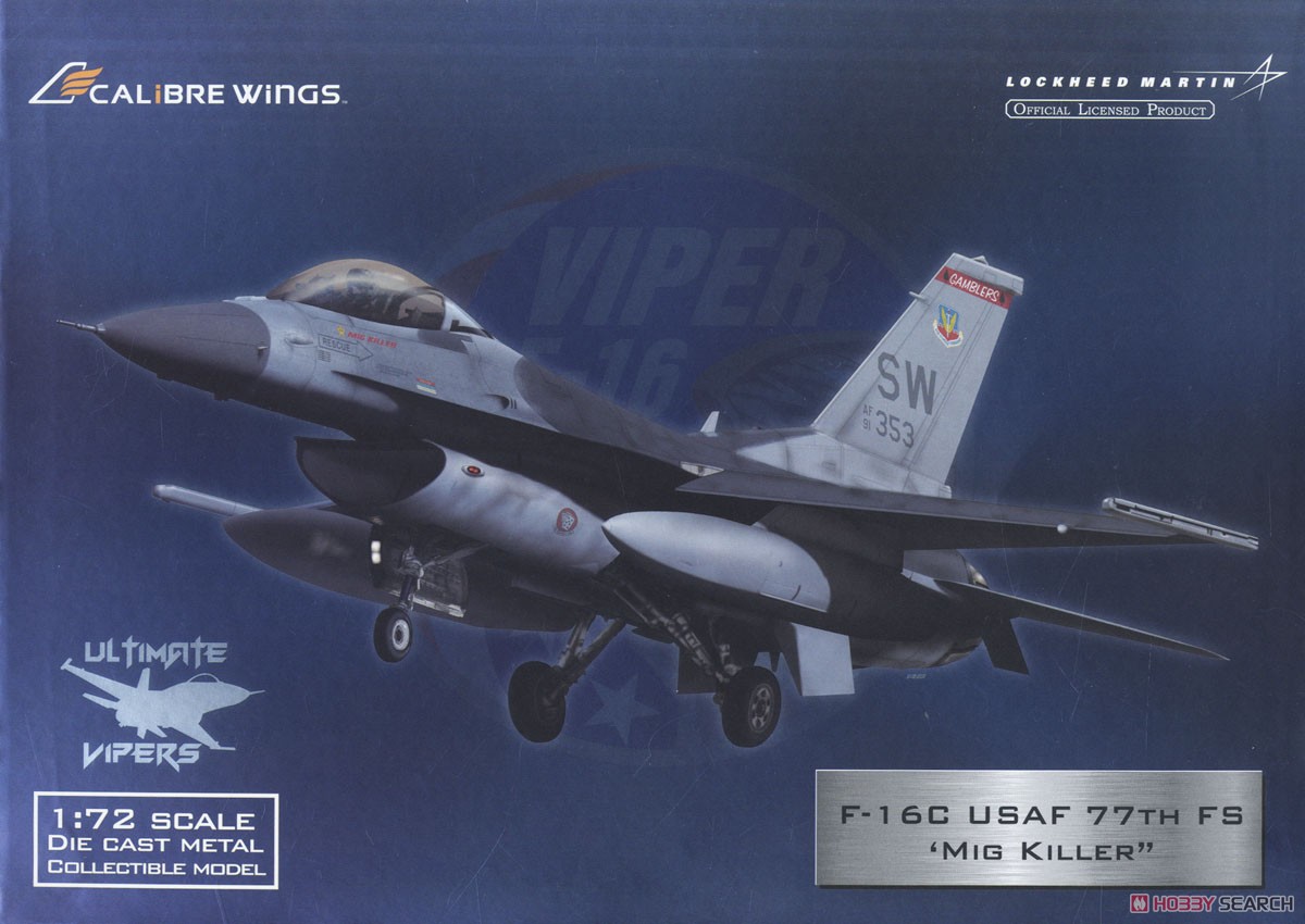 F-16C Block 50 アメリカ空軍 77th FS #91-0353 `MiG Killer` (完成品飛行機) パッケージ1