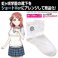 ラブライブ！虹ヶ咲学園スクールアイドル同好会 虹ヶ咲学園 指定ソックス (ショート Ver.) WHITE (キャラクターグッズ) その他の画像1 サムネイル