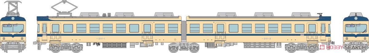 鉄道コレクション 福井鉄道 200形 (201号車) (鉄道模型) その他の画像1