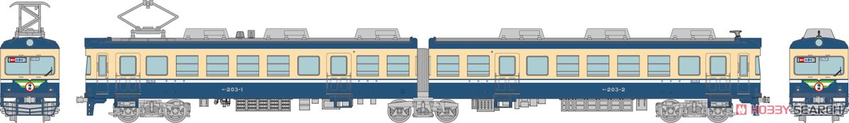 鉄道コレクション 福井鉄道 200形 (203号車) (鉄道模型) その他の画像1