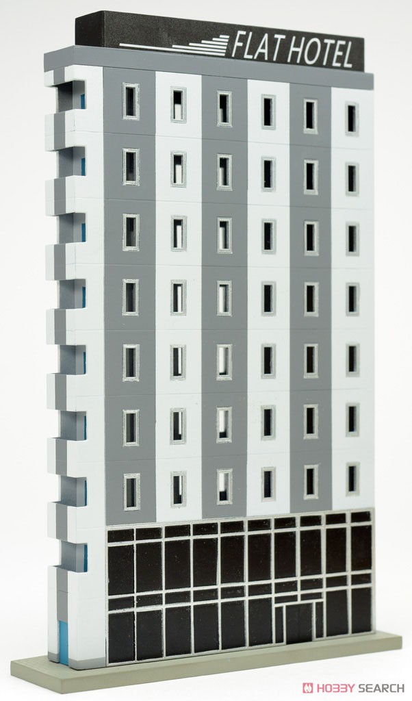 建物コレクション 164 薄型ビルB ～現代的ホテル～ (鉄道模型) 商品画像1