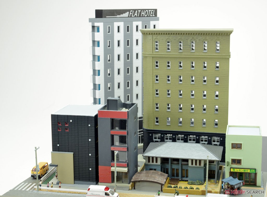 建物コレクション 164 薄型ビルB ～現代的ホテル～ (鉄道模型) その他の画像2