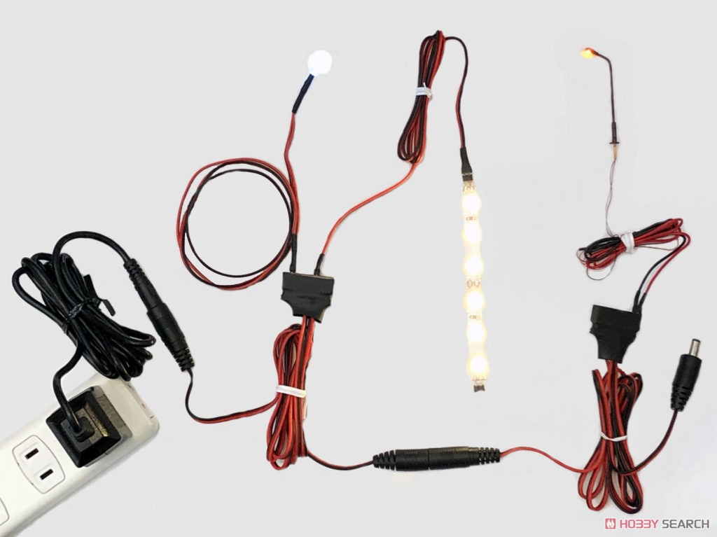[memory`s(メモリーズ)] LED照明システム 街路灯 ブラウン 50mm オレンジLED (2本入り) (鉄道模型) その他の画像1