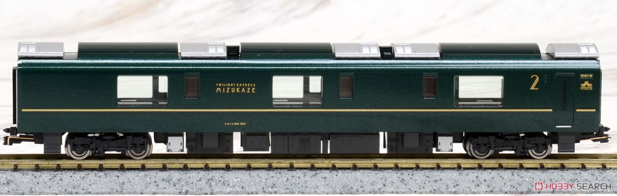 【限定品】 JR 87系 寝台ディーゼルカー (TWILIGHT EXPRESS 瑞風) セット (10両セット) (鉄道模型) 商品画像12