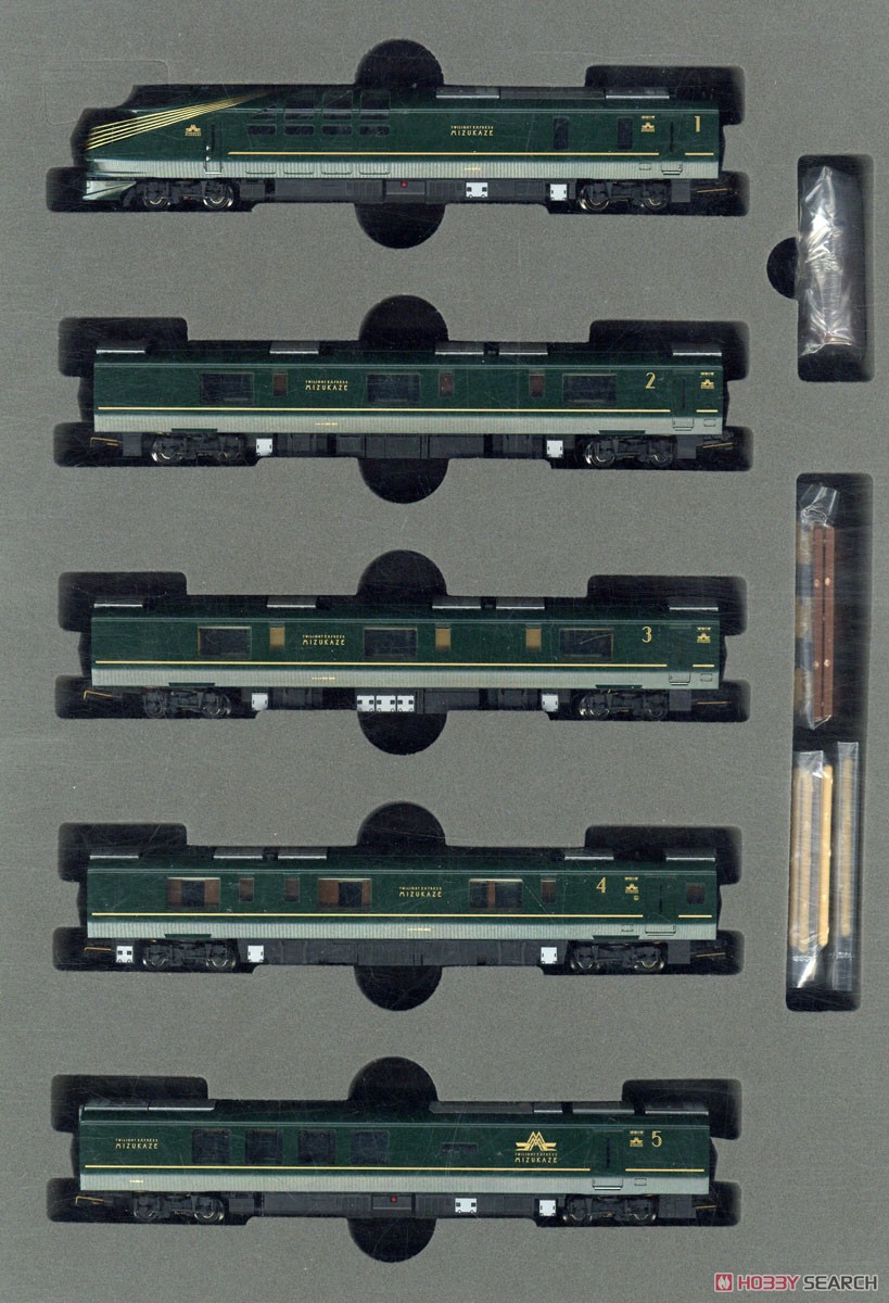 【限定品】 JR 87系 寝台ディーゼルカー (TWILIGHT EXPRESS 瑞風) セット (10両セット) (鉄道模型) 商品画像7