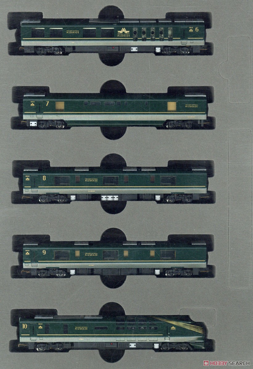 【限定品】 JR 87系 寝台ディーゼルカー (TWILIGHT EXPRESS 瑞風) セット (10両セット) (鉄道模型) 商品画像8