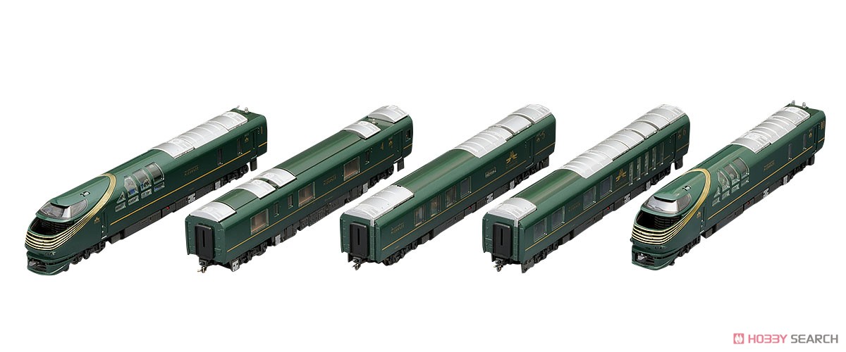 JR 87系 寝台ディーゼルカー (TWILIGHT EXPRESS 瑞風) 基本セット (基本・5両セット) (鉄道模型) 商品画像1