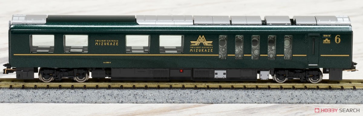 JR 87系 寝台ディーゼルカー (TWILIGHT EXPRESS 瑞風) 基本セット (基本・5両セット) (鉄道模型) 商品画像10