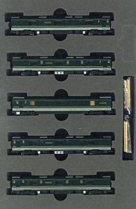 J.R. Sleeper Diesel Train Series 87 (Twilight Express Mizukaze) Additional Set (Add-On 5-Car Set) (Model Train)