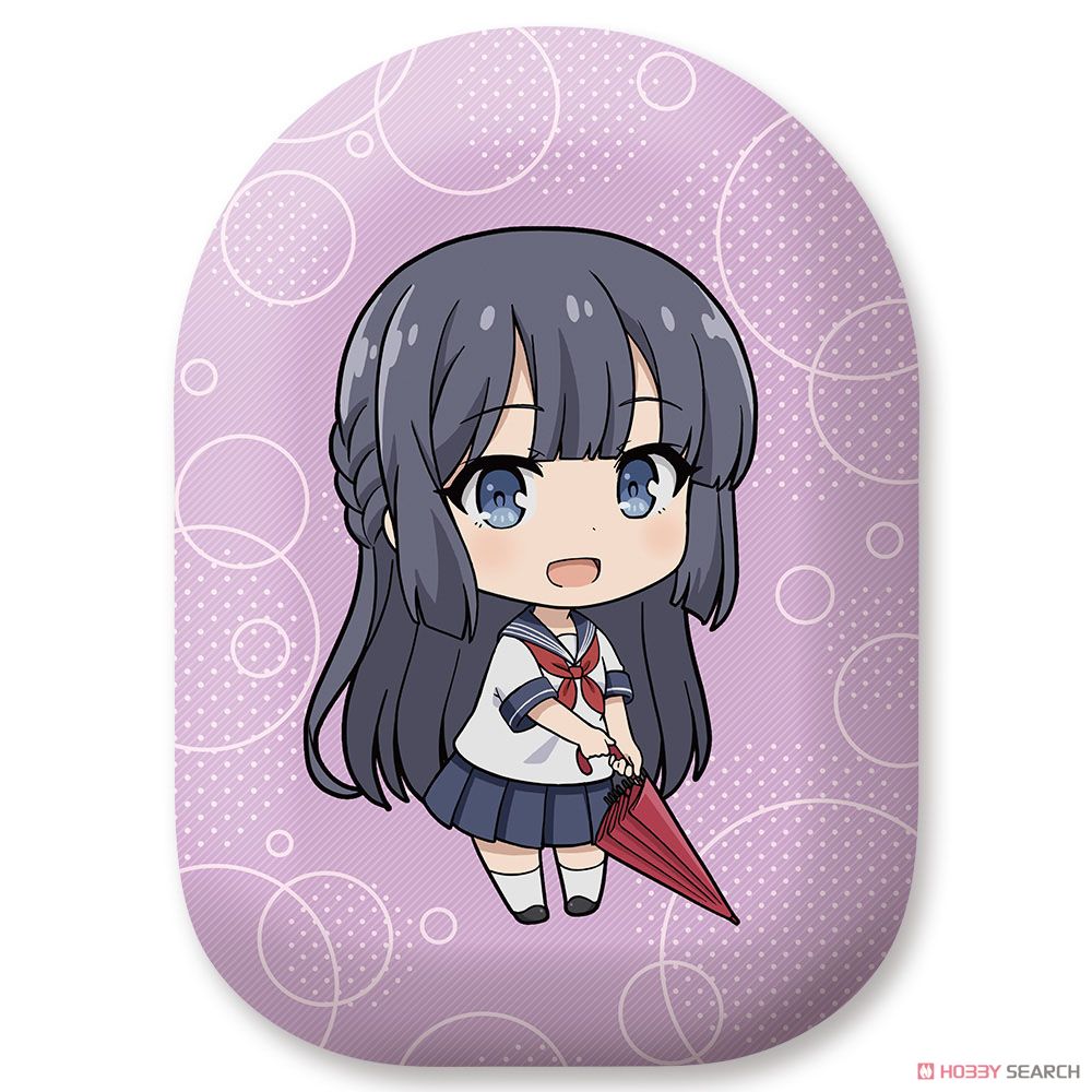 Rascal Does Not Dream of Bunny Girl Senpai Shoko Makinohara Front and Back Cushion (Anime Toy) Item picture2
