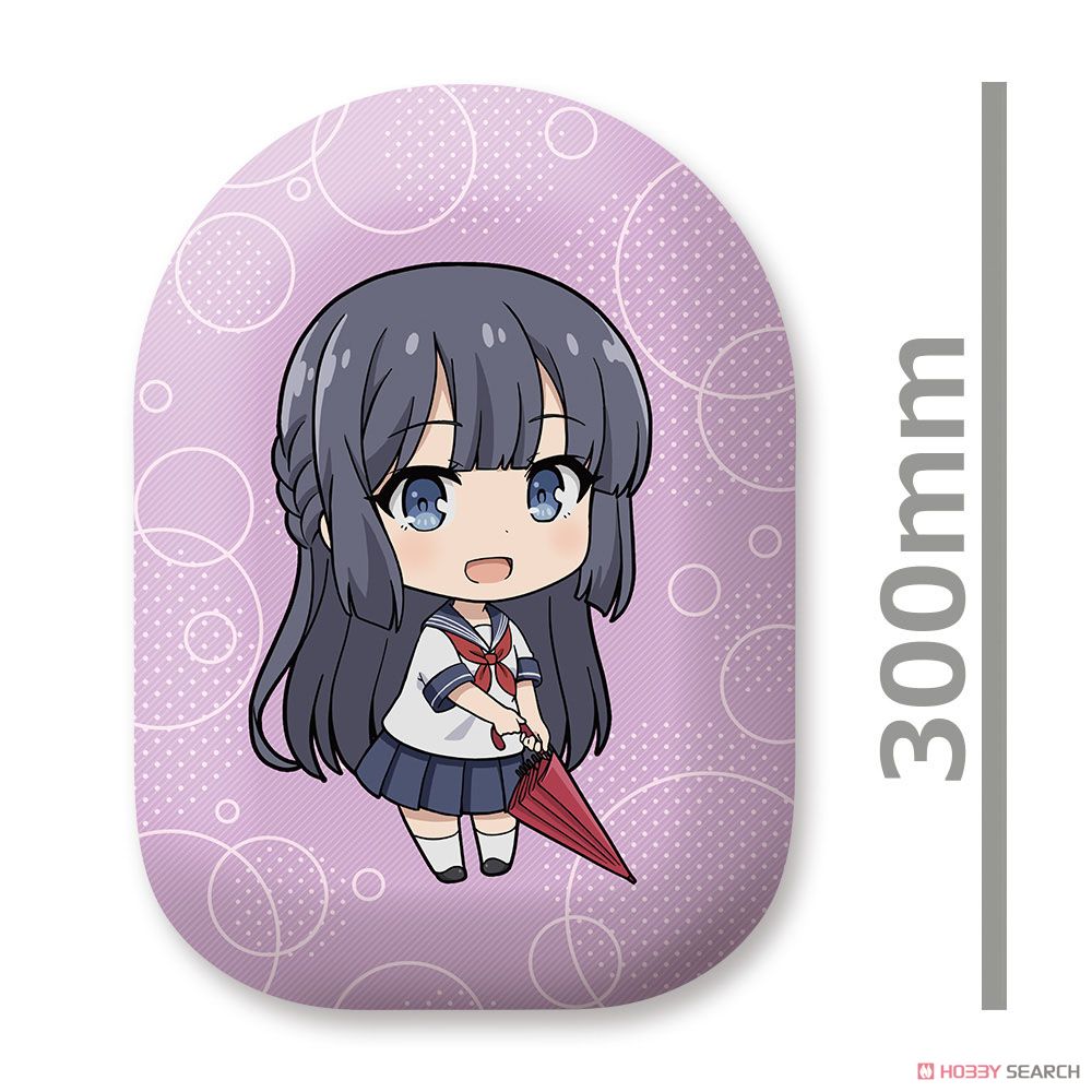Rascal Does Not Dream of Bunny Girl Senpai Shoko Makinohara Front and Back Cushion (Anime Toy) Item picture4