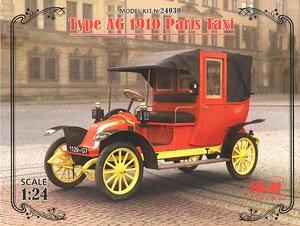 Renault TypeAG 1910 Taxi (Plastic model)