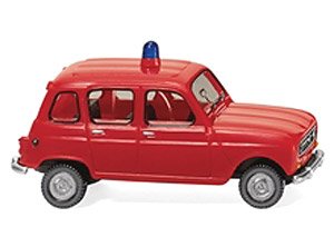 (HO) ルノー R4 消防車両 (鉄道模型)