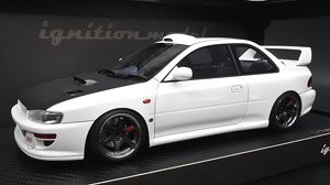 SUBARU Impreza 22B-STi Version (GC8改) White (ミニカー)