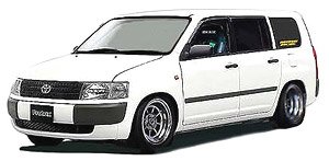 Toyota Probox GL (NCP51V) White ※Hayashi-Wheel (ミニカー)
