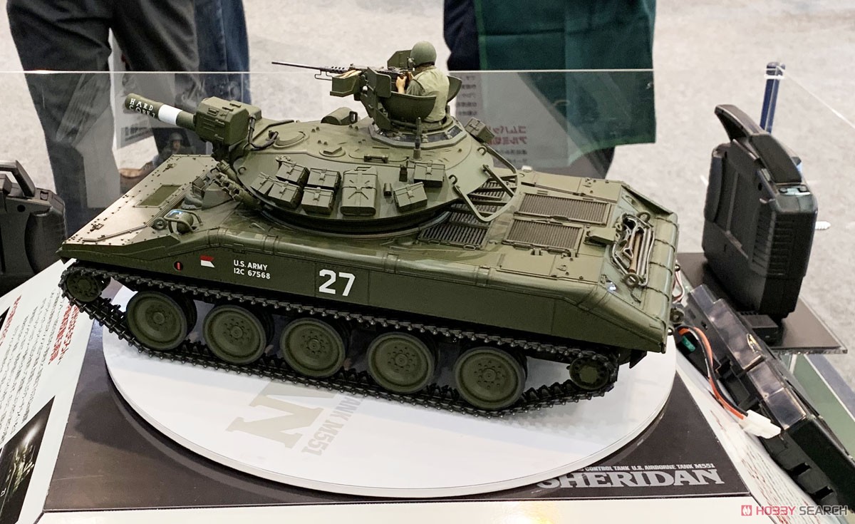 RCタンク アメリカ 空挺戦車 M551 シェリダン フルオペレーションセット (プロポ付) (ラジコン) その他の画像1