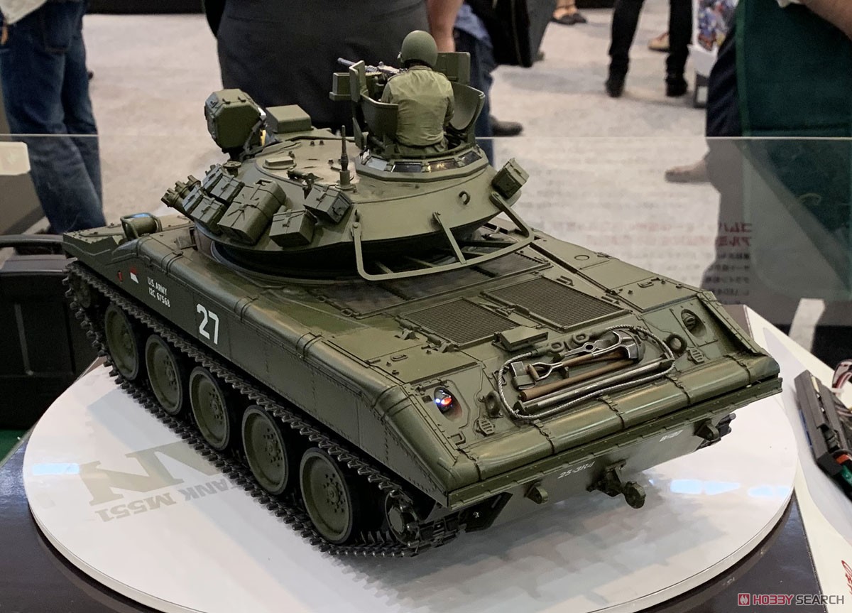 RCタンク アメリカ 空挺戦車 M551 シェリダン フルオペレーションセット (プロポ付) (ラジコン) その他の画像3