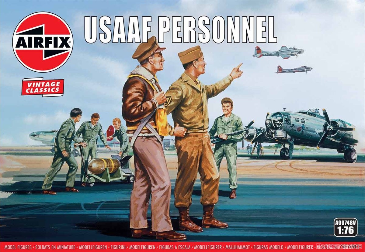 USAAF Personnel (Plastic model) Package1