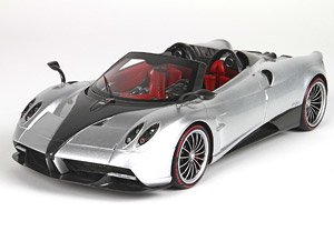 Pagani Huayra Roadster Grey Micalized (with Case) (Diecast Car)