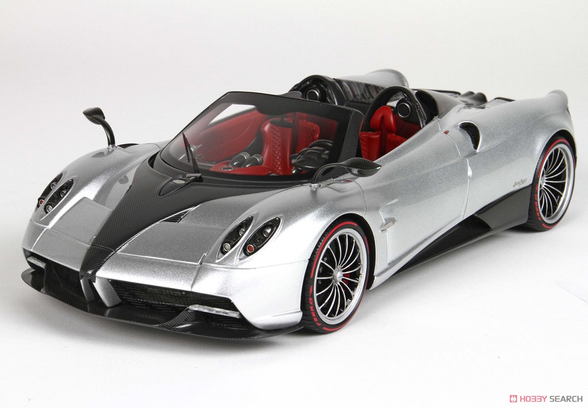 Pagani Huayra Roadster Grey Micalized (with Case) (Diecast Car) Item picture1