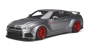 Nissan GT-R R35 Modified by Prior Design (Gray) (Diecast Car)