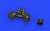 三式戦闘機 飛燕 I型丁 「ルック」 計器盤 (タミヤ用) (プラモデル) その他の画像1