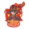 Isekai Quartetto Trading Acrylic Badge Stand Key Chain (Set of 12) (Anime Toy) 商品画像7 Thumbnail
