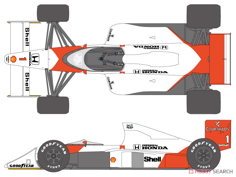 MP4/5 デカールセット (デカール) その他の画像1