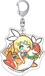 [Hatsune Miku Series] Acrylic Key Ring / Sacanahen Rin (Anime Toy)