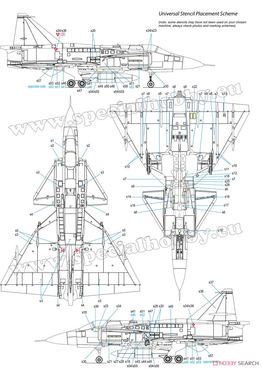 サーブ37 ビゲン・AJ-37&SK-37・2機入り・資料写真書付き (プラモデル) その他の画像3