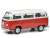 VW T2a Bus L Red White (Diecast Car) Item picture1