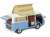 VW T2a Camping Bus Blue White (Diecast Car) Item picture2