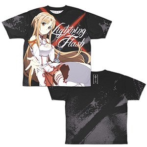ソードアート・オンライン アリシゼーション 閃光のアスナ 両面フルグラフィックTシャツ M (キャラクターグッズ)