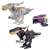 Kishiryu Series 08 & 09 Shine Raptor & Shadow Raptor Set (Character Toy) Item picture2