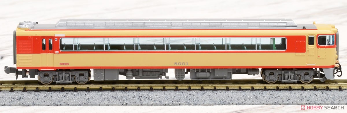 名鉄 キハ8000系 旧塗装 急行北アルプス (6両セット) (鉄道模型) 商品画像9