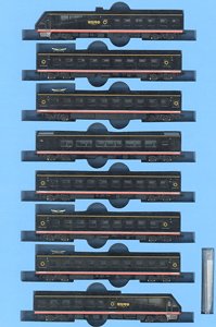 Izukyu Series 2100 Resort 21 Black Ships New Logo (8-Car Set) (Model Train)